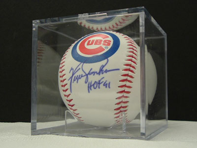 Fergie Jenkins Signed Autographed MLB Baseball Cubs HOF 91 3192