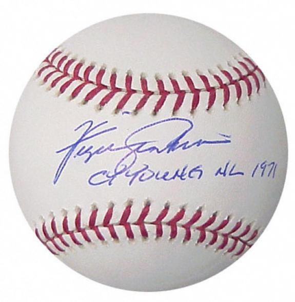 Fergie Jenkins Signed Official MLB Baseball Ins Hof 91 Autograph