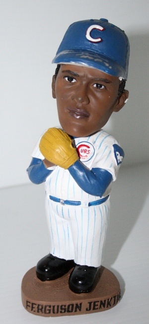 .com: Ferguson Jenkins Chicago Cubs MLB Alumni Hall of Fame  Bobblehead MLB : Arte Coleccionable y Bellas Artes